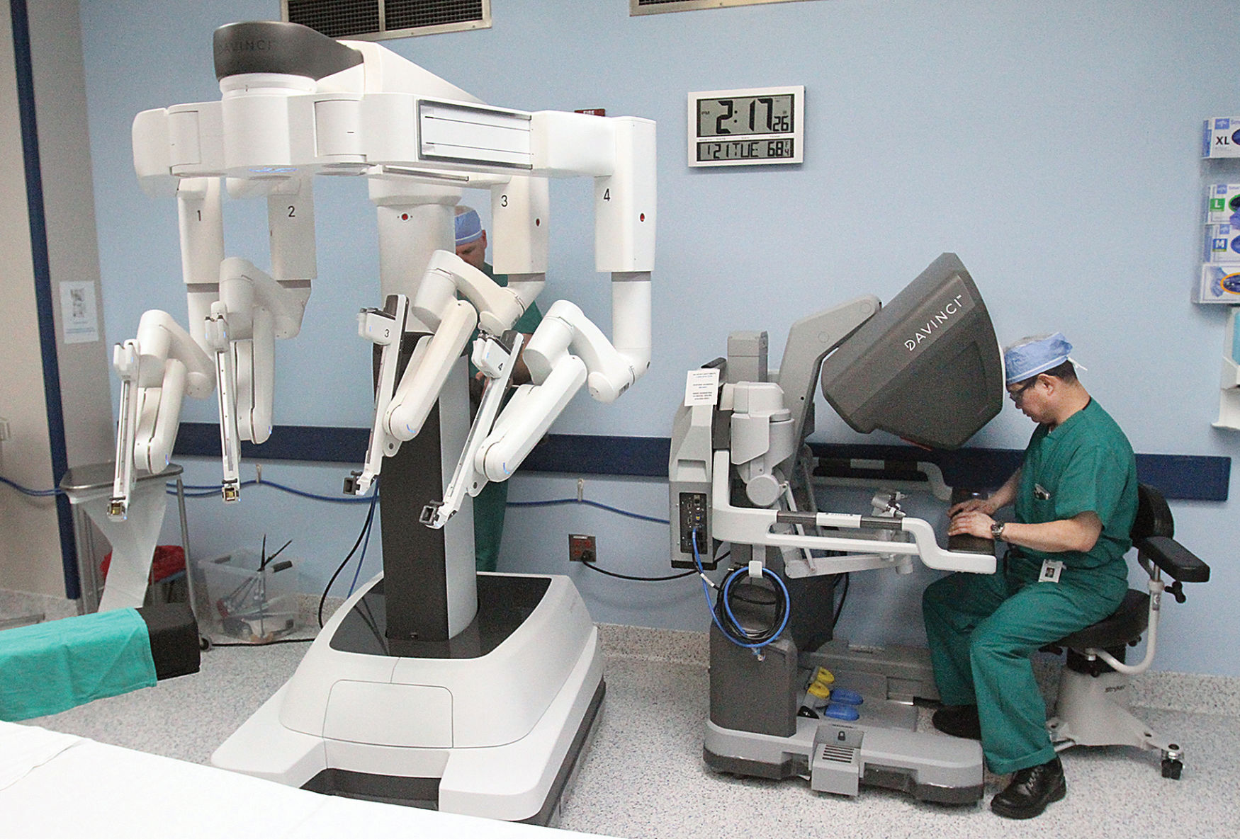 Robotic surgery comes to Tracy